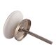 Grey Elephant Ceramic Flat Dresser Knob Online