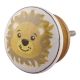 Mustard Panda Ceramic Flat Cabinet Knob Online