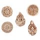 Set of 5 Piece New Mix Wooden Printing Block