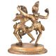 Brass Shiv Parvati Dancing Statue