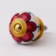 Red Flower Knob