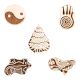 Set of 5 Piece New Mix Wooden Printing Block