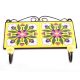 Yellow White Flower Tiles Hooks