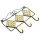 Yellow Forest Green Leaf Tiles Hooks