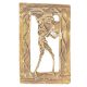 Brass Dhokra Wall Hanging Tribal Farmer