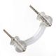 Clear Glass Dresser Handles