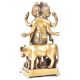 Brass God Dattatreya