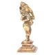 Brass Finely Engraved Figurine Of Lord Ganesha Dancing