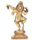 Brass Finely Engraved Figurine Of Lord Ganesha Dancing