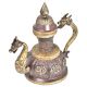 Vintage Copper With Brass Ceremonial Dragon Teapot