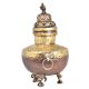 Brass And Copper Engraved Pot With Lid