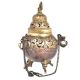 Copper And Brass Religious Incense Burner On Chain
