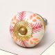Red Leaf Ceramic Floral Dresser Knob Online