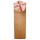 Red Leaf Floral Ceramic Door Stopper