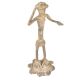 Brass Tribal Man Dancing Figurine