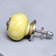 Yellow Ceramic Floral Drawer Knob Online