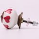 Cherry Heart Ceramic Floral Cabinet Knob Online