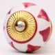Cherry Heart Ceramic Floral Cabinet Knob Online