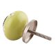 Lime Green Tiny Flower Ceramic Cabinet Knob Online