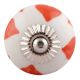Orange Heart Ceramic Dresser Knob Online