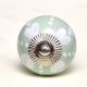Sage Green White Hearted Ceramic Dresser Knobs Online