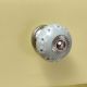Sage Green And White Tiny Flower Ceramic Drawer Knob Online