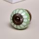 Sage Green Floral Ceramic Wardrobe Knobs Online