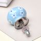 Turquoise Tiny Flowers Ceramic Knobs Online