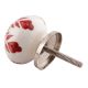Cherry Leaf Floral Ceramic Cabinet Knobs Online
