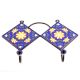 Navy Blue And Yellow Sun Flower Tiles Hooks