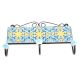 Turquoise And Yellow Sun Flower Tiles Hooks