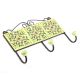 Yellow And Forest Green Floral Tiles Hooks