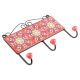 Red And Yellow Flower Tiles Ceramic Hooks