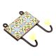 Yellow And Turquoise Sunflower Ceramic Tiles Hooks Online