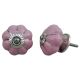 Pink Silver Melon Knob
