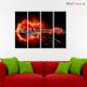 Guitar Premium Quality Canvas Wall Hanging