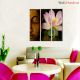 Buddha & Lotus Premium Quality Canvas Wall Hanging