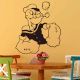 Popeye Cartoon Kids Wall Sticker