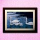 Floating Swans Family Wall Painting