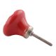 Red Flower Ceramic Dresser Knobs Online