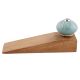 Sea Green Leaf Floral Ceramic Door Stopper
