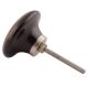 Black Striped Ceramic Flat Cabinet Knobs Online