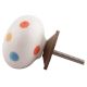 Multicolor Polka Dotted Ceramic Knob Online