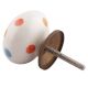 Multicolor Polka Dotted Ceramic Knob Online