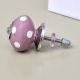 Purple Dotted Small Ceramic Knobs Online 