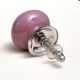 Purple Striped Small Ceramic Knobs