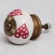 Red Heart Ceramic Knobs