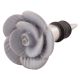 Light Blue Medium Rose Flower Ceramic Wine Stopper 