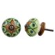 Rangoli Work Ceramic Knob