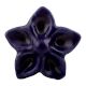 Navy Blue Ceramic Dresser Flower Knob Online